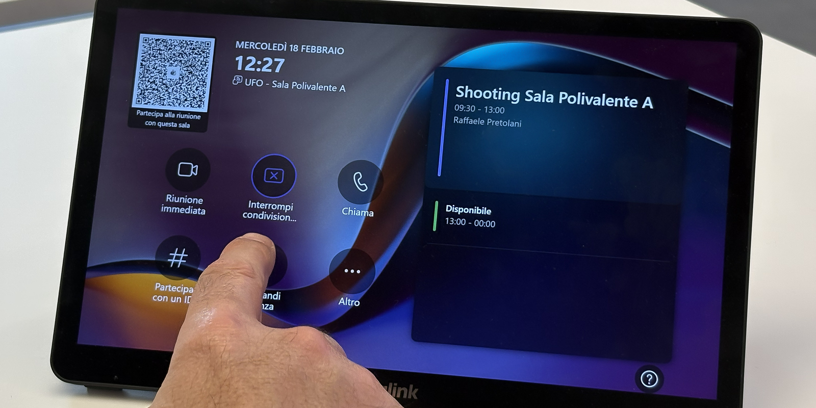 Touchwindow - Digital Workspace integrati per due sale polivalenti
