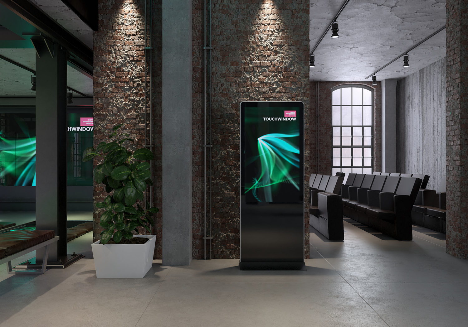 Touchwindow kiosk