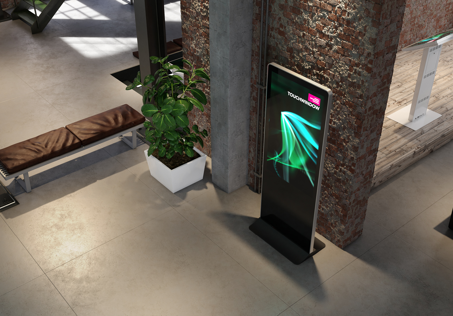 Touchwindow kiosk