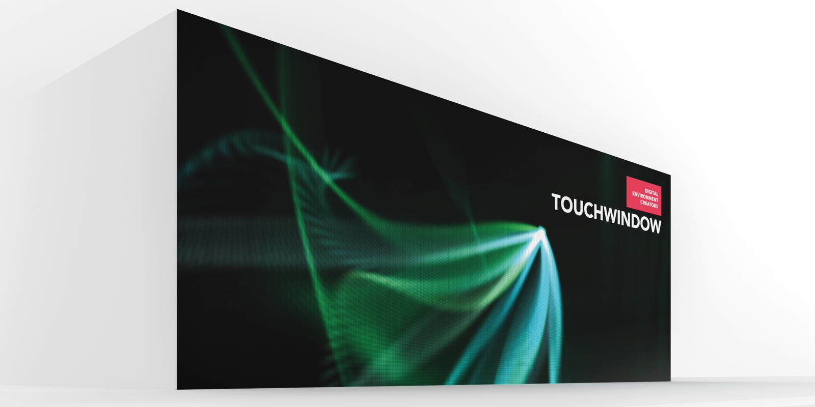 Touchwindow led-wall