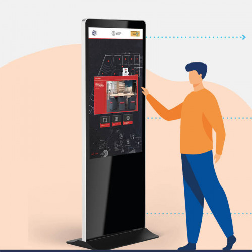Tavoli interattivi, Kiosk e software Touchviewer all'Università di Torino