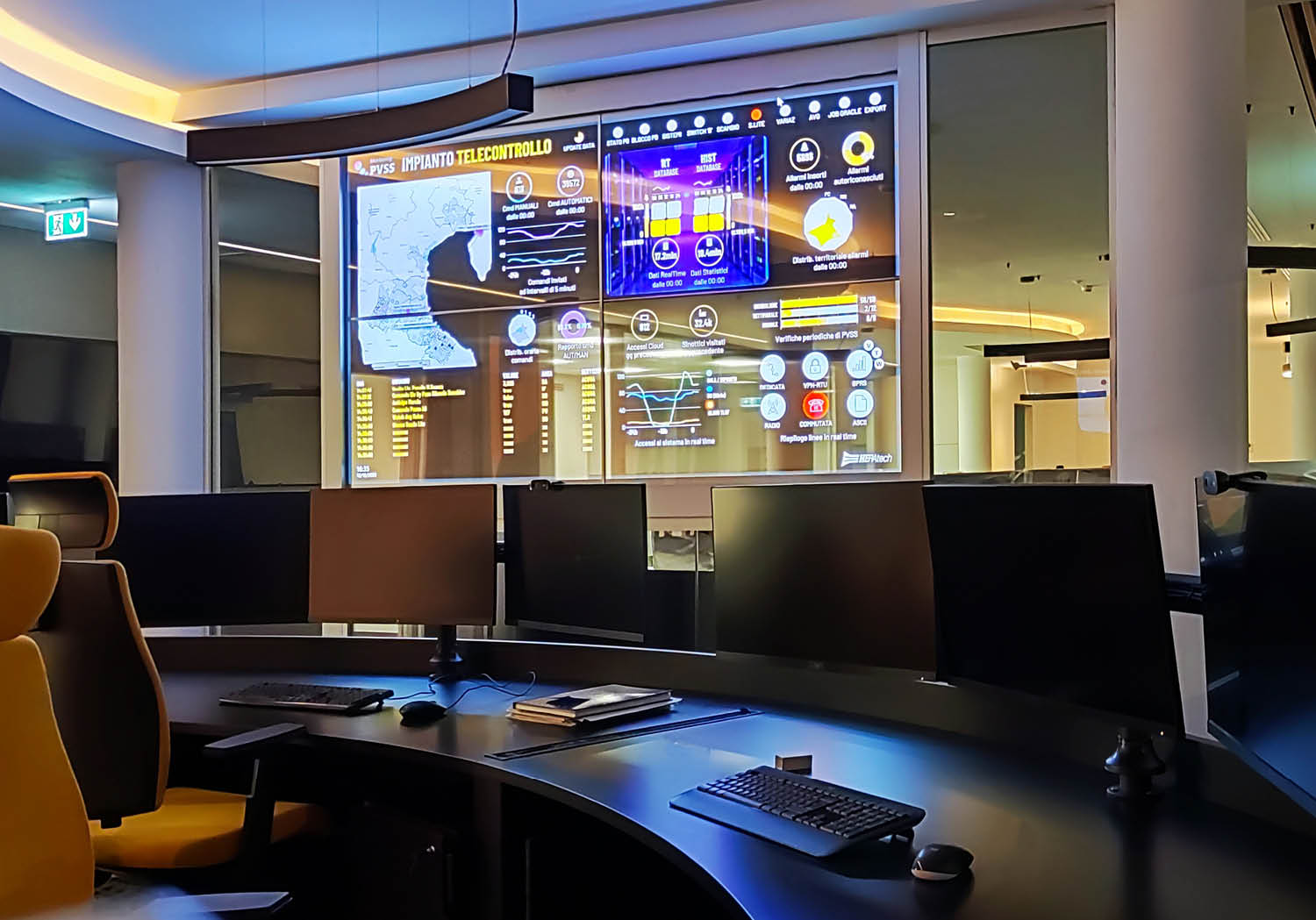 Touchwindow - Control Room: il centro strategico per la gestione aziendale