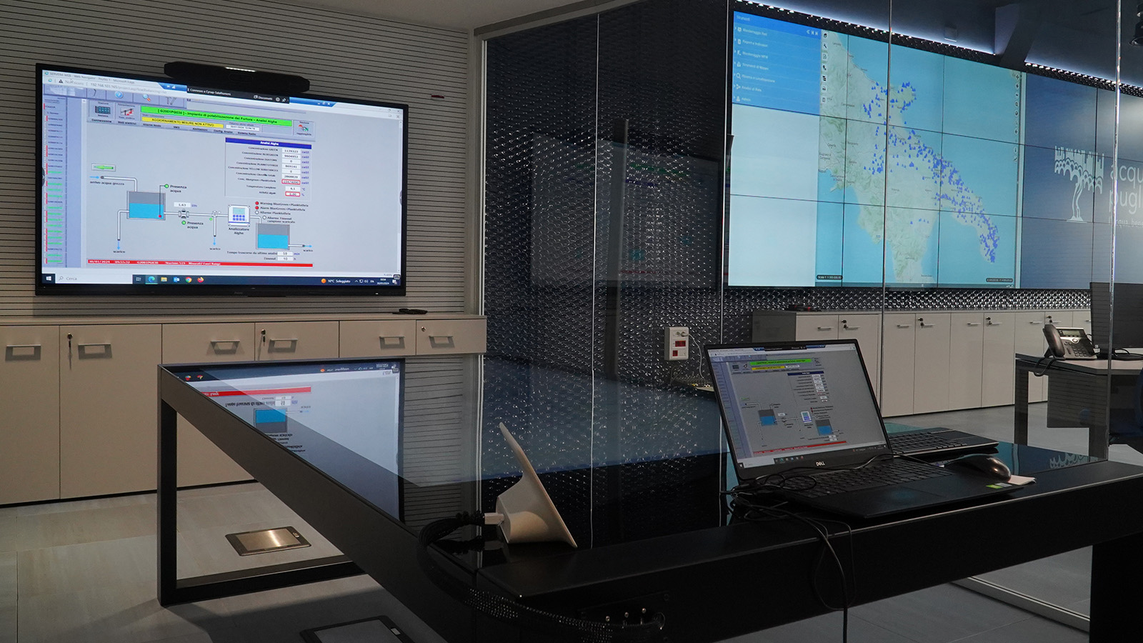 Touchwindow - An evolved Control Room for an essential public service