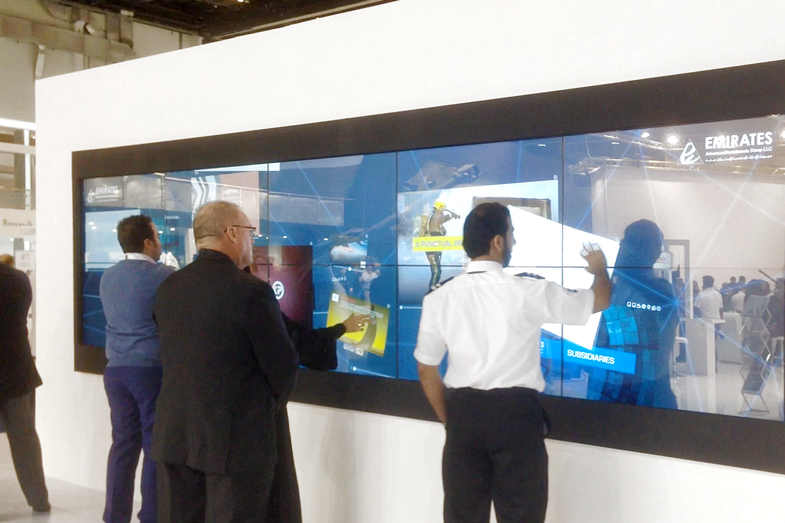 Touchwindow - Cutting edge technologies for EAIG at IDEX 2015