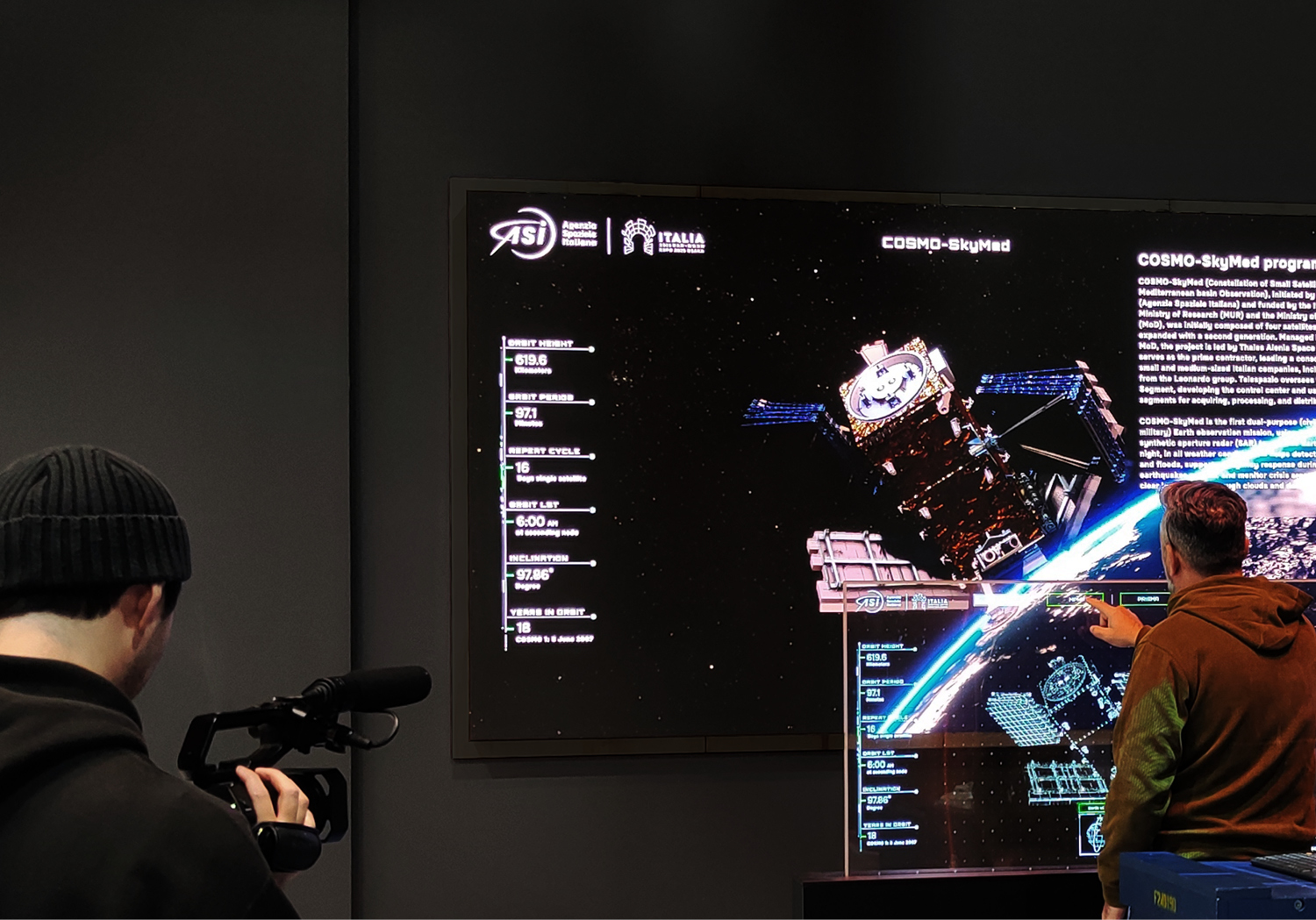 Touchwindow - Agenzia Spaziale Italiana – Expo 2025 Osaka