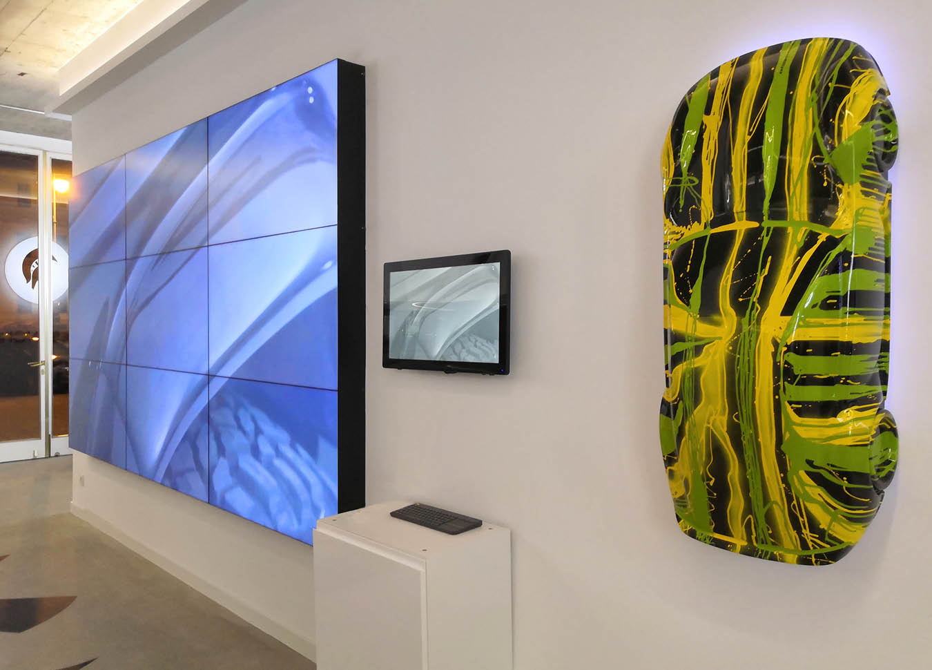 Touchwindow - Digital environments for car design