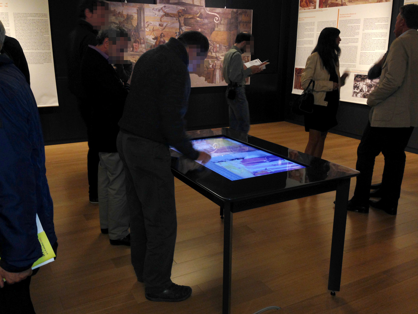 Touchwindow - Jews in Ferrara, Jews of Ferrara, the exhibit