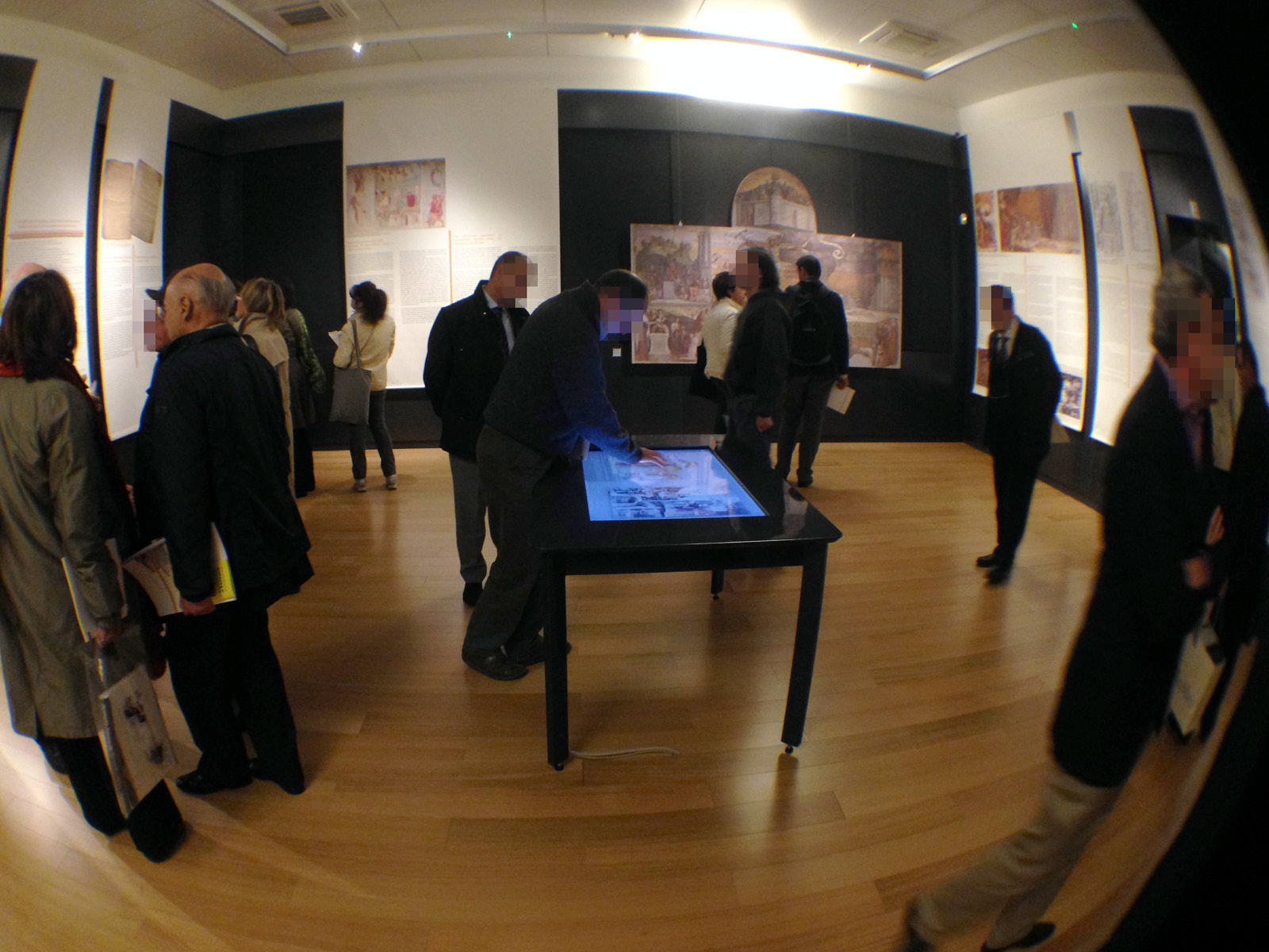 Touchwindow - Jews in Ferrara, Jews of Ferrara, the exhibit