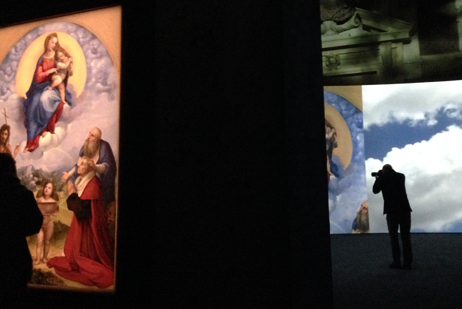 Touchwindow - Raphael’s Madonna of Foligno in Milan