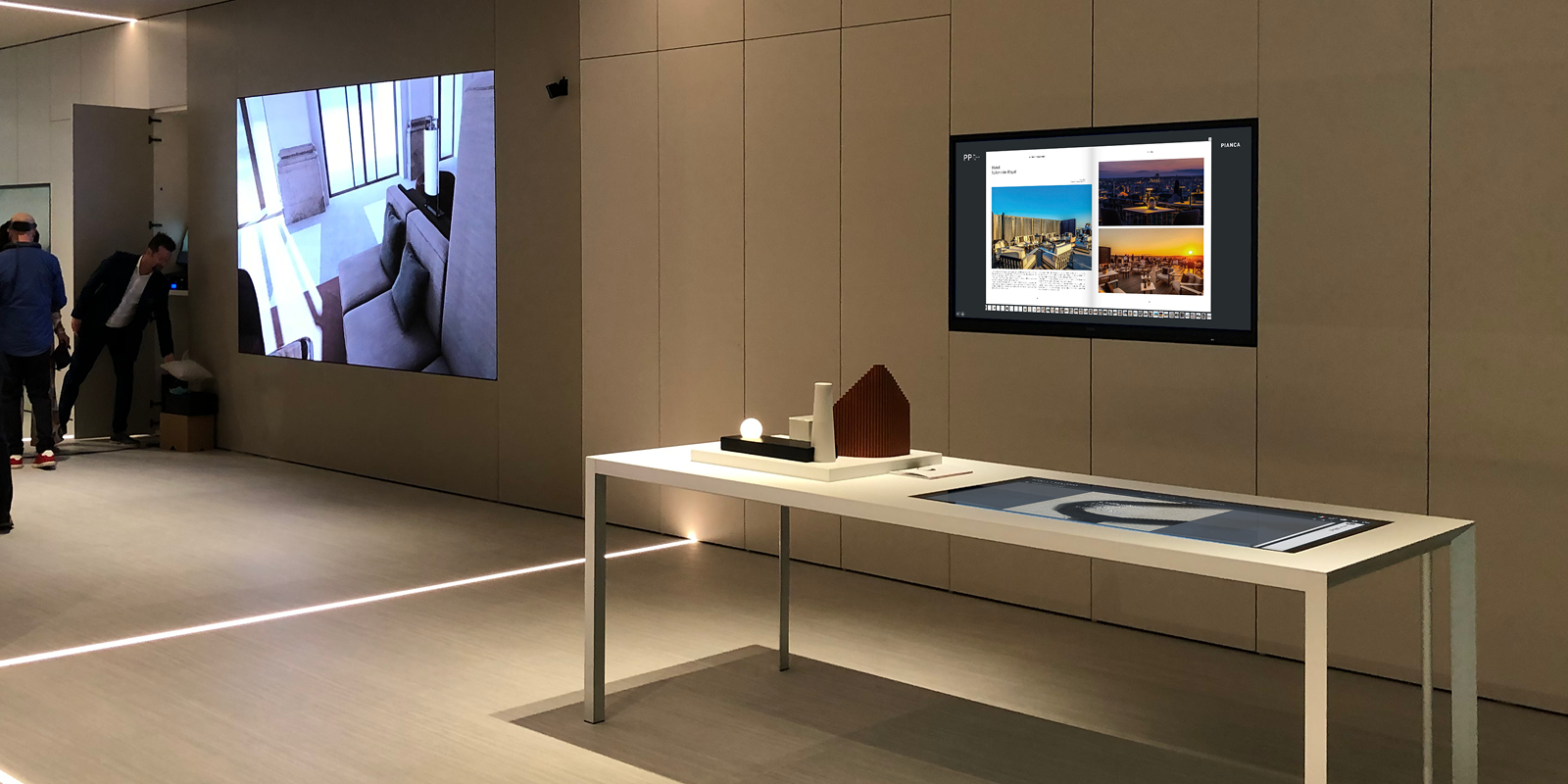 Touchwindow - A Multimedia Environment at Salone del Mobile in Milan