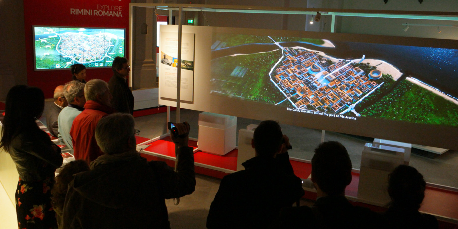 Touchwindow - Arimini Caput Viarum l’innovativo Visitor Center della Rimini Romana