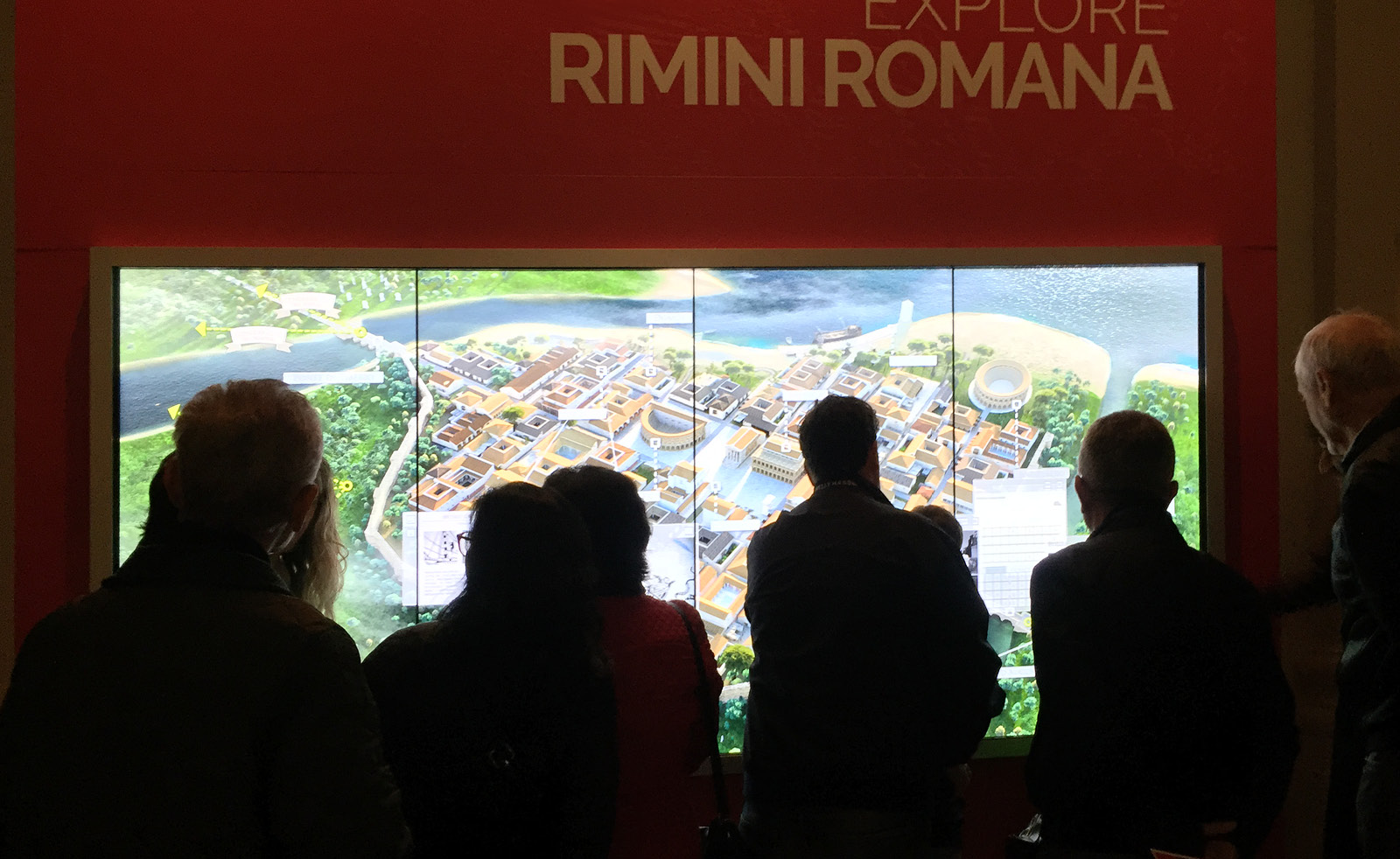 Touchwindow - Arimini Caput Viarum l’innovativo Visitor Center della Rimini Romana