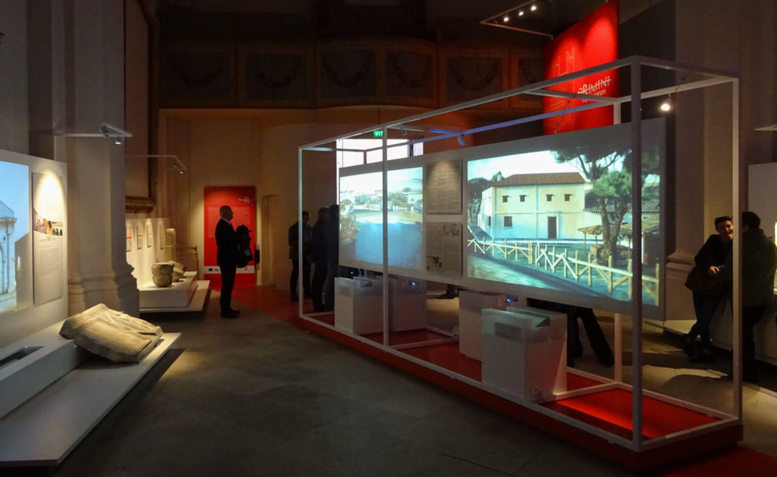 Touchwindow - Arimini Caput Viarum: Roman Rimini's innovative Visitor Centre