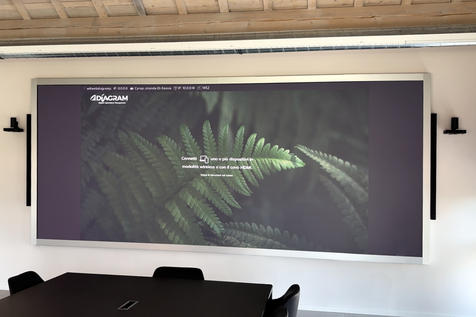 Touchwindow - Digital Workspace e Experience Center per Diagram Group