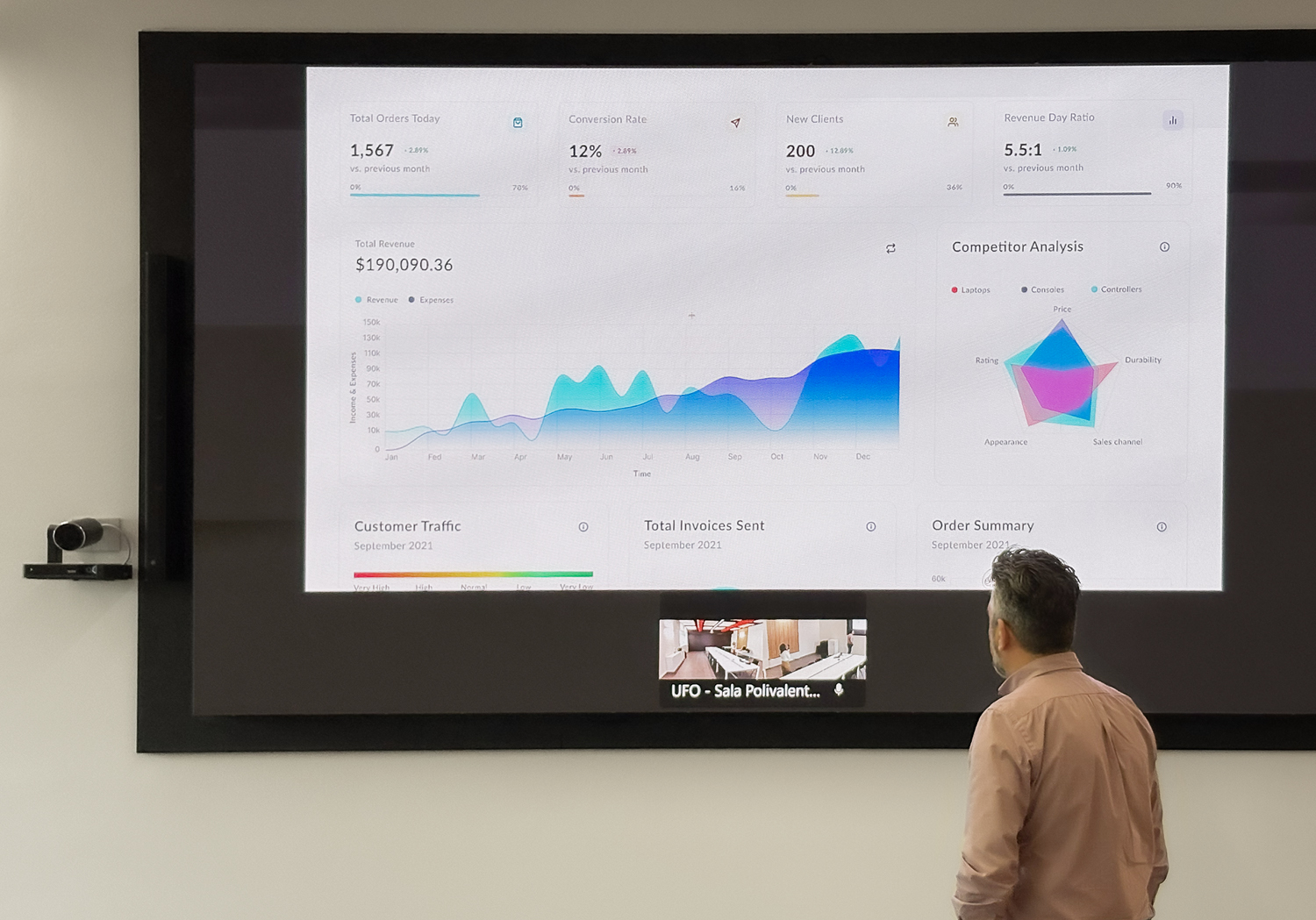 Touchwindow - Digital Workspace integrati per due sale polivalenti