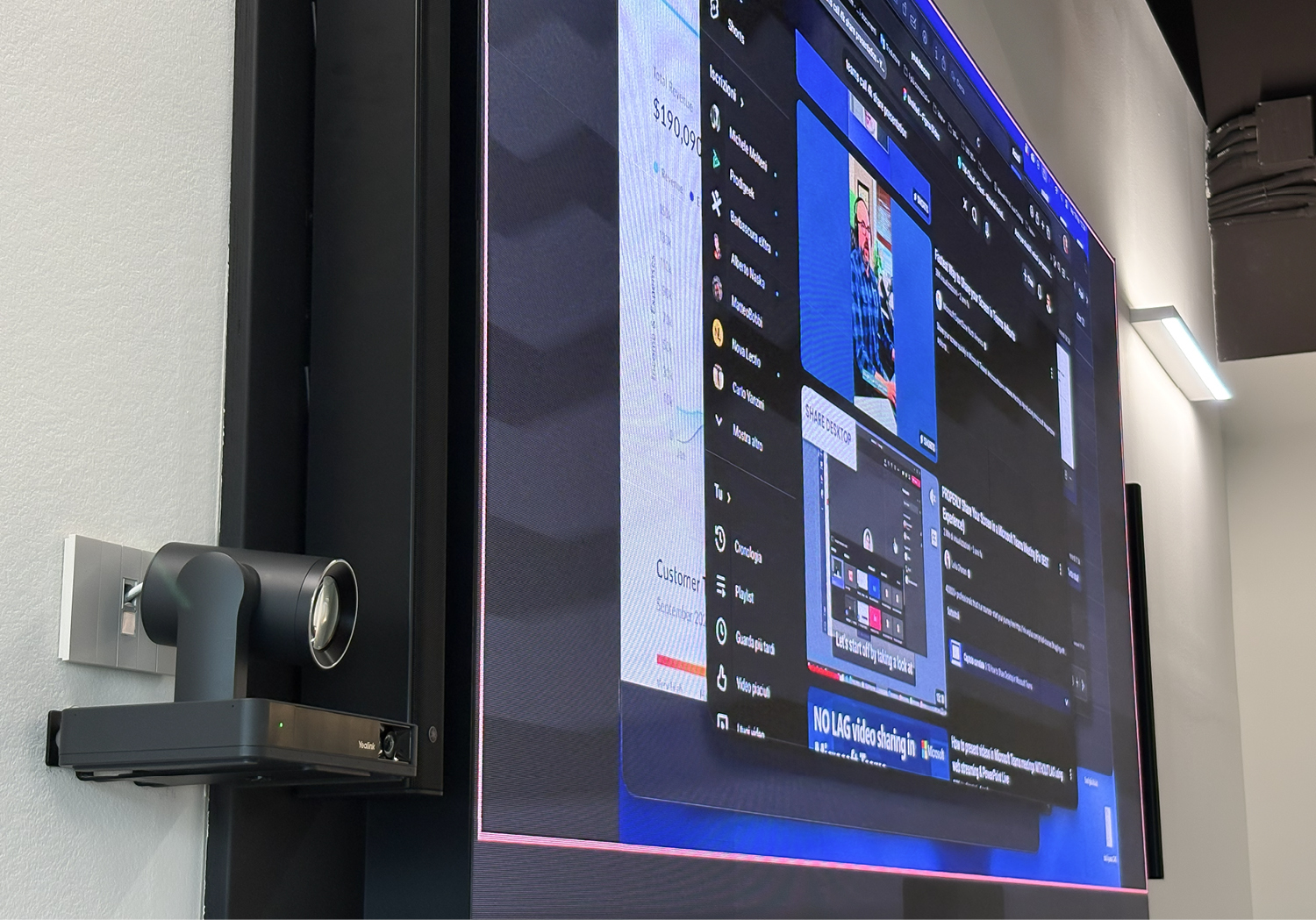 Touchwindow - Digital Workspace integrati per due sale polivalenti