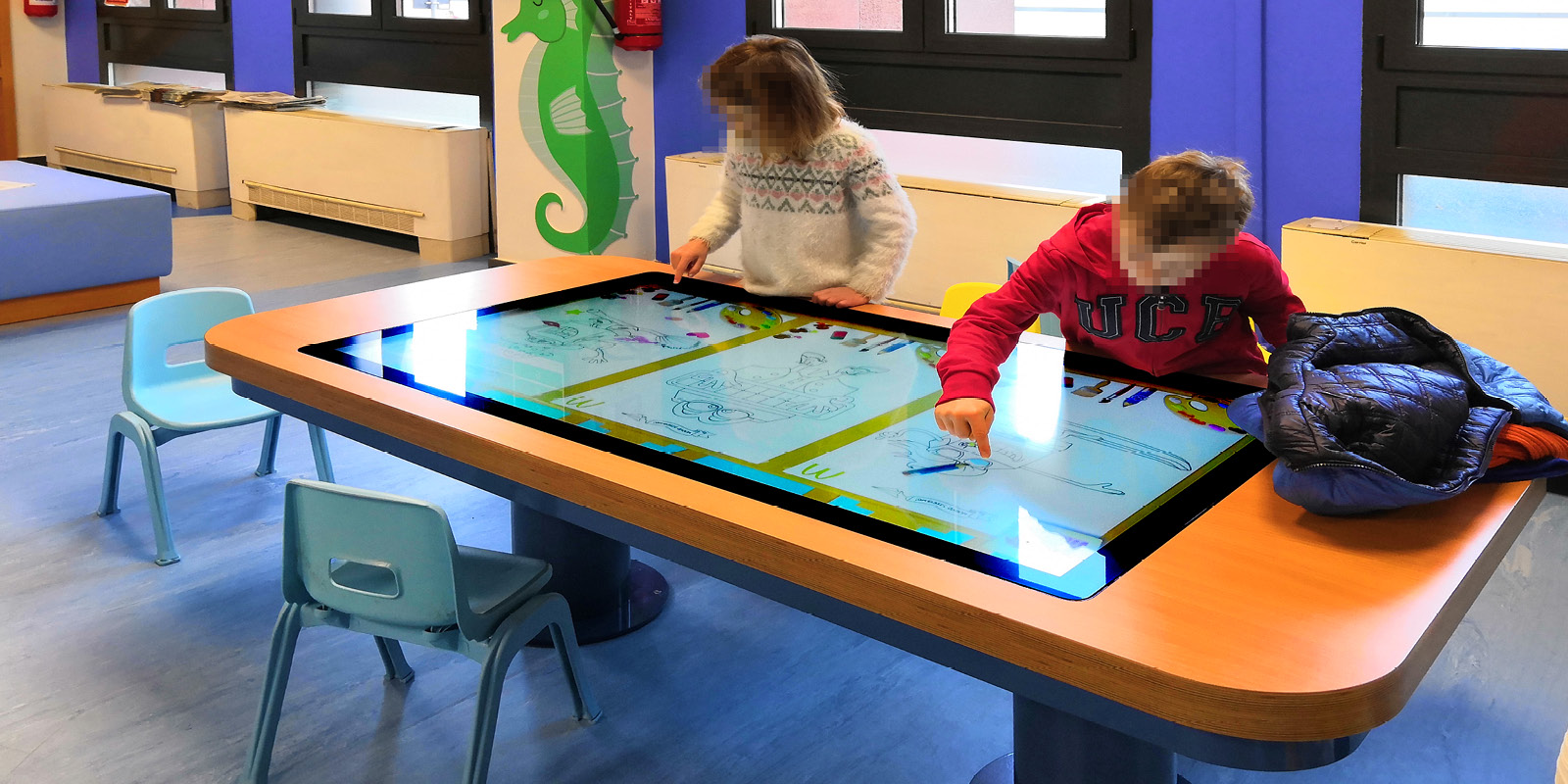 Touchwindow - A child-friendly environment