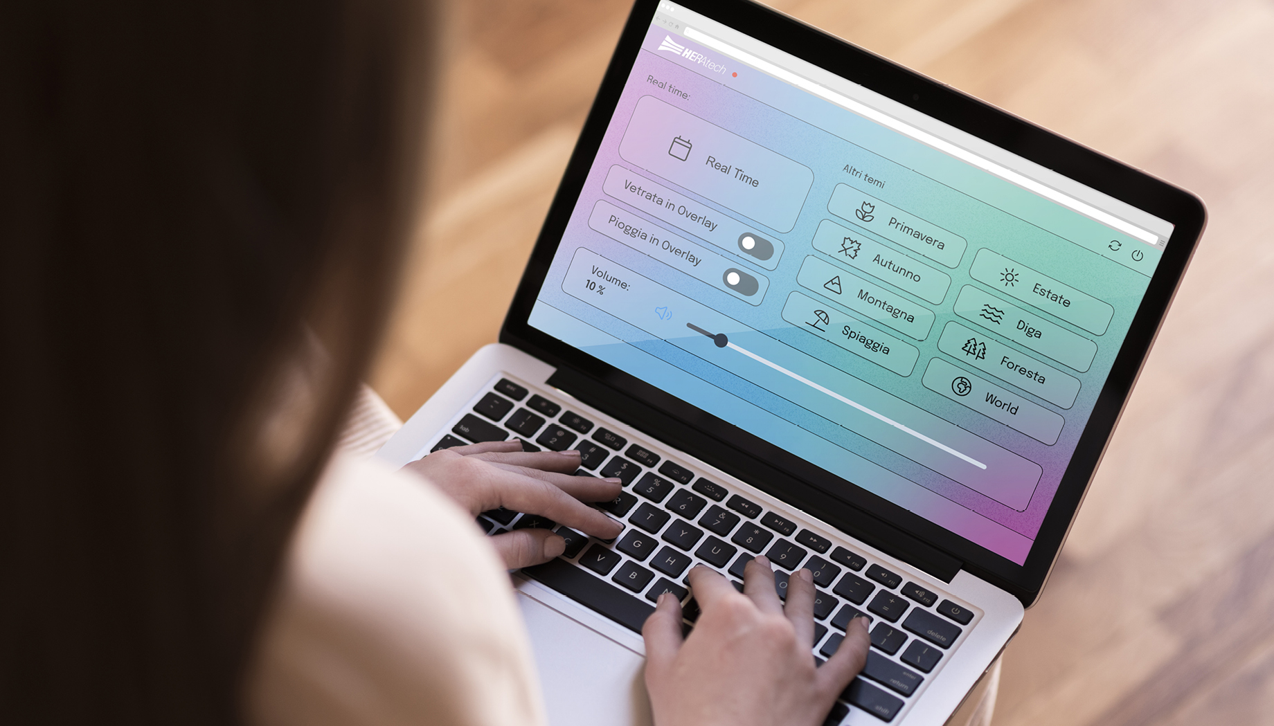 Touchwindow - HeraTech Control Room: Digital Wellbeing between technology and nature