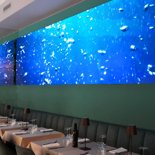 Blu Food, an immersive gastronomic experience in the center of Milan