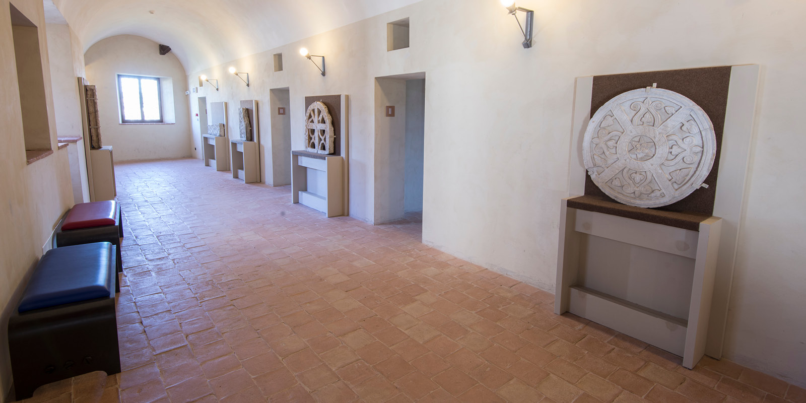 Touchwindow - Ascoli Piceno. Malatesta Fortress: The Museum of the Early Middle Ages