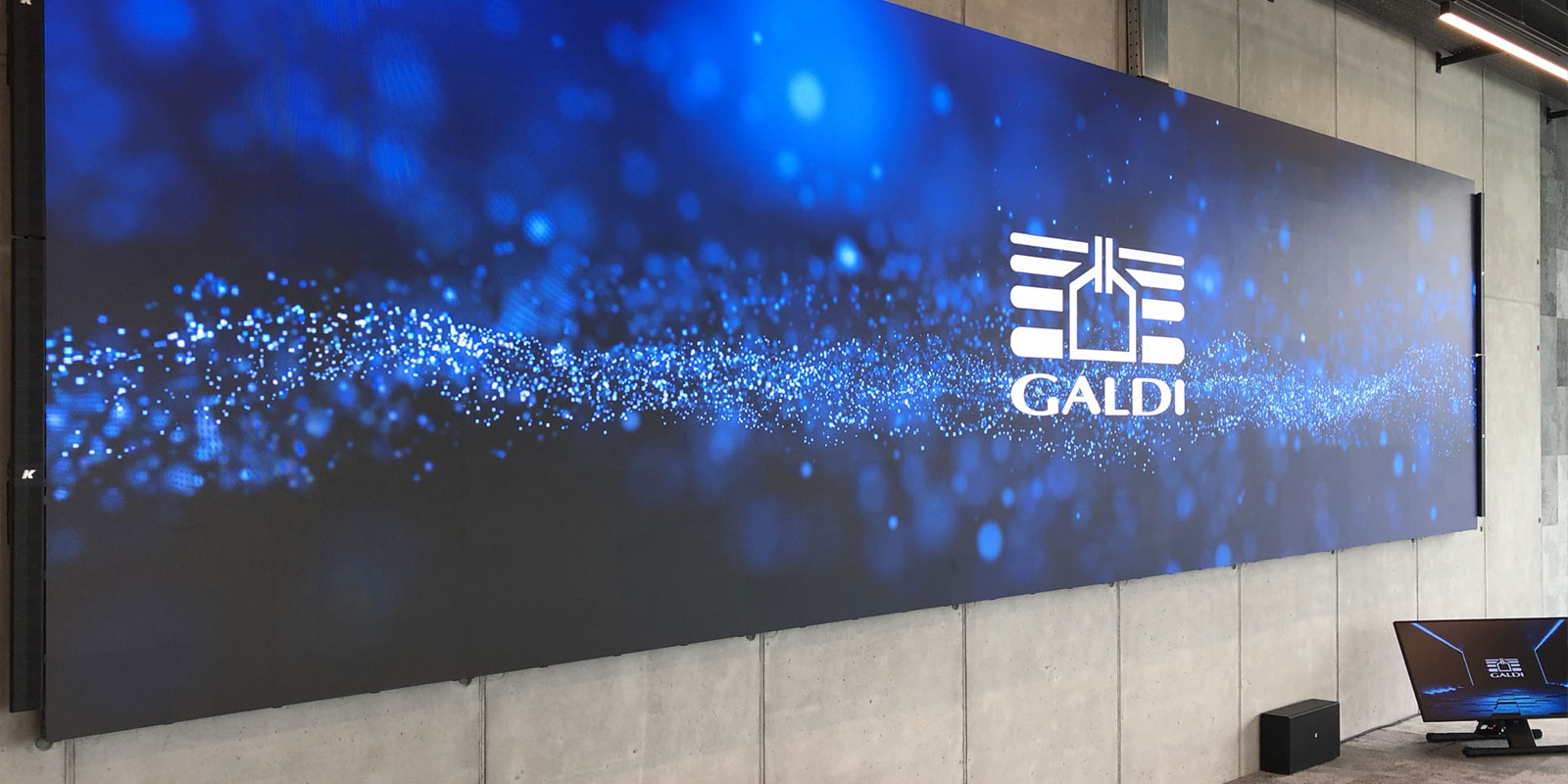 Touchwindow - Automation and interactive collaboration at Galdi Village, a place to fill