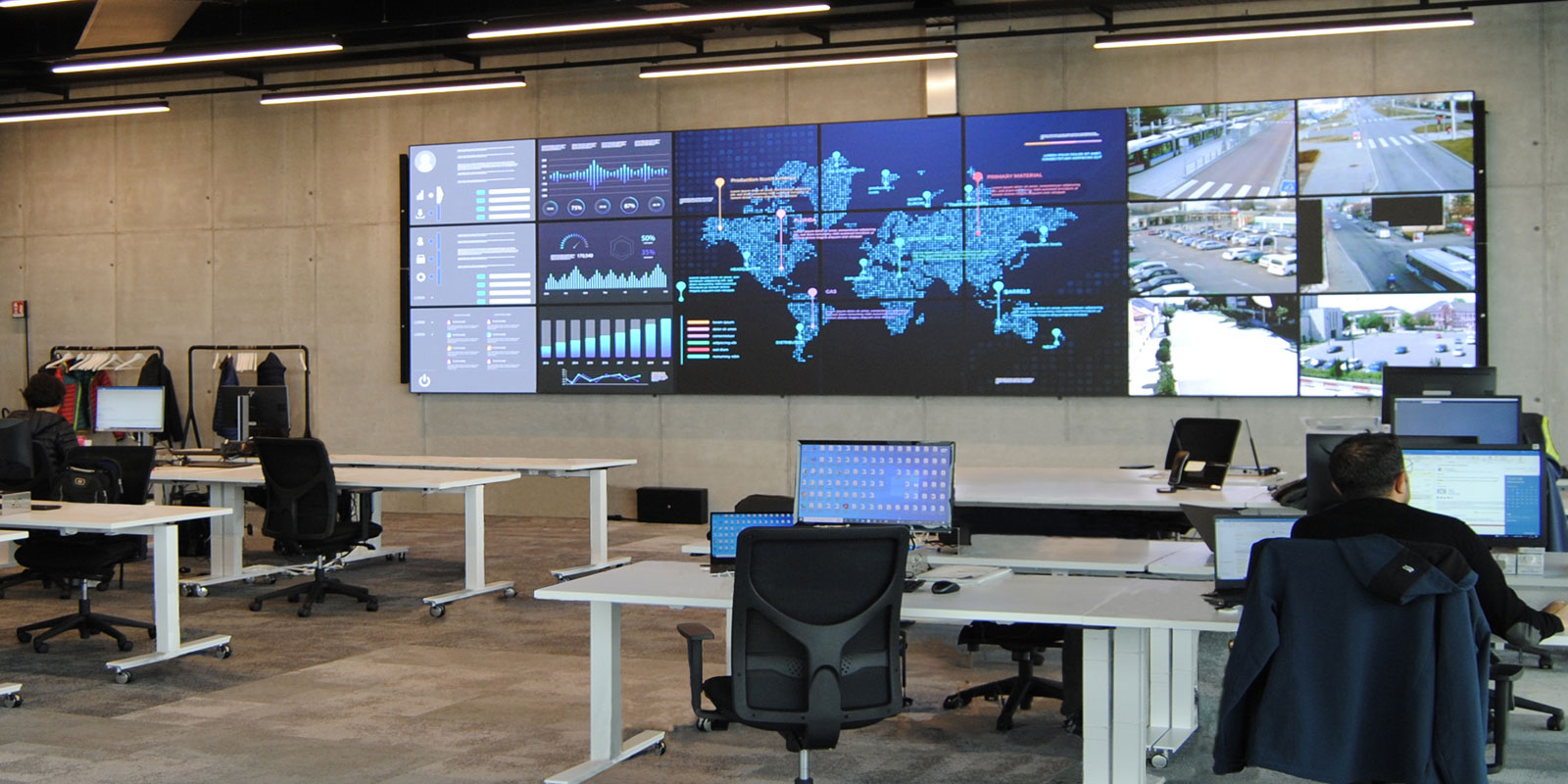 Touchwindow - Automation and interactive collaboration at Galdi Village, a place to fill