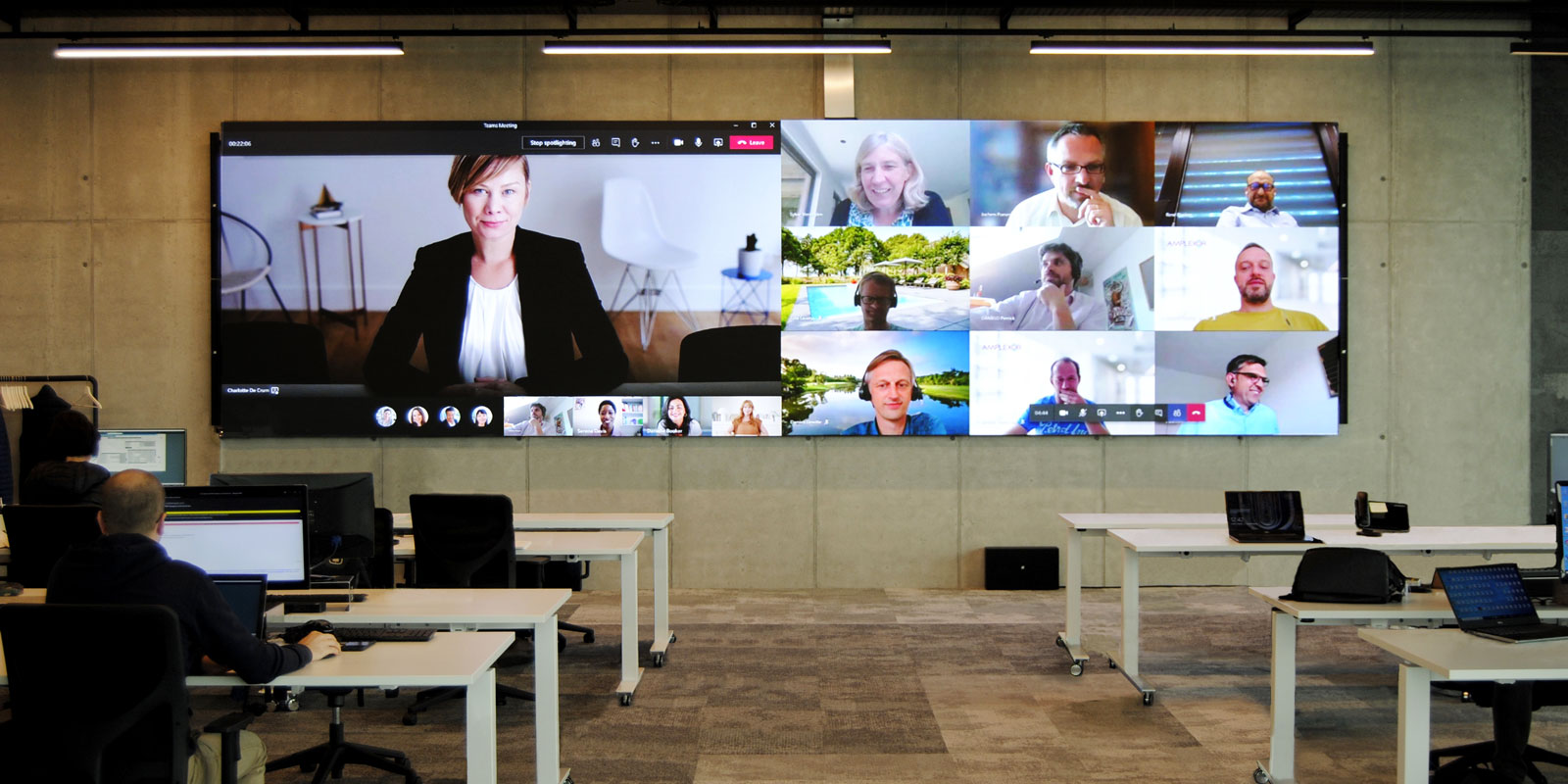 Touchwindow - Automation and interactive collaboration at Galdi Village, a place to fill