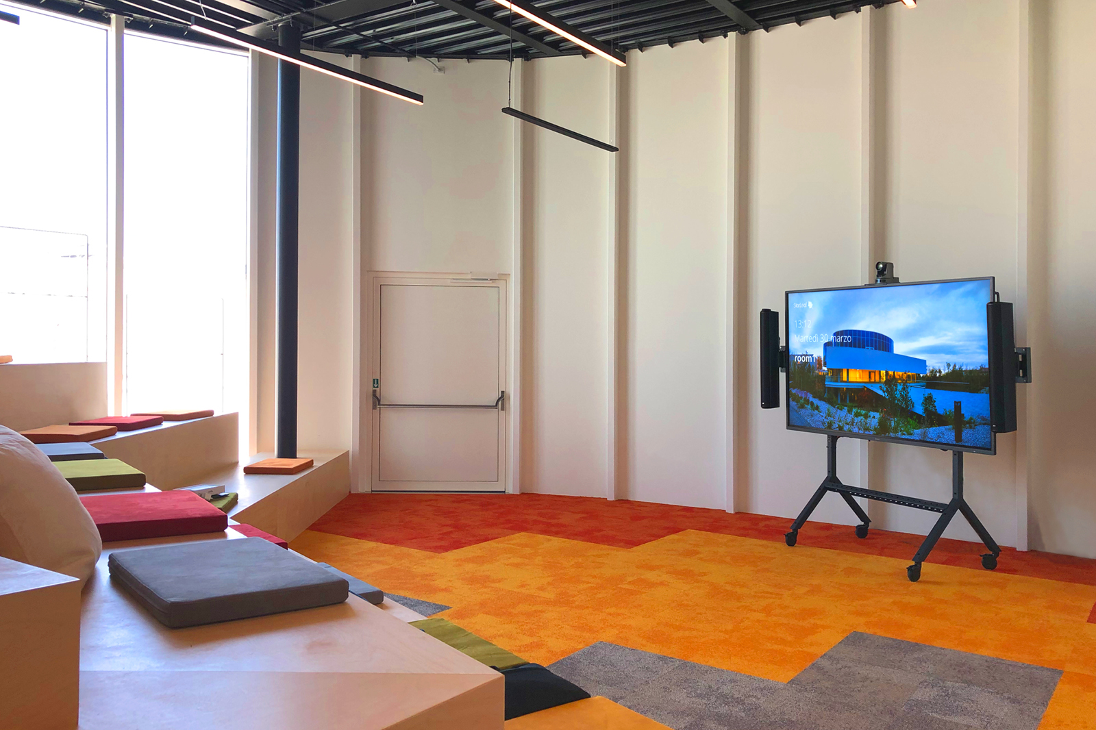 Touchwindow - Automation and interactive collaboration at Galdi Village, a place to fill