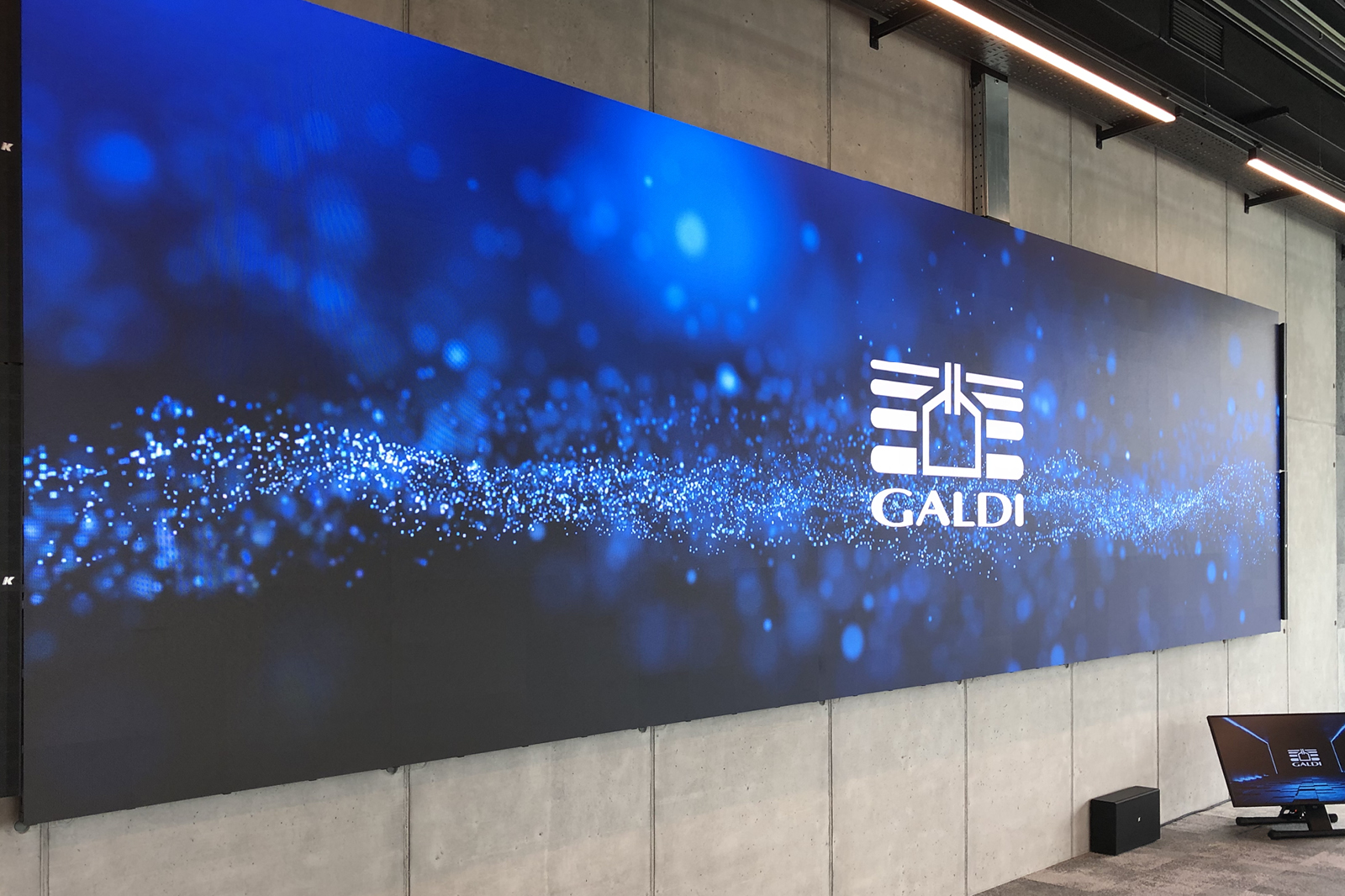 Touchwindow - Automation and interactive collaboration at Galdi Village, a place to fill