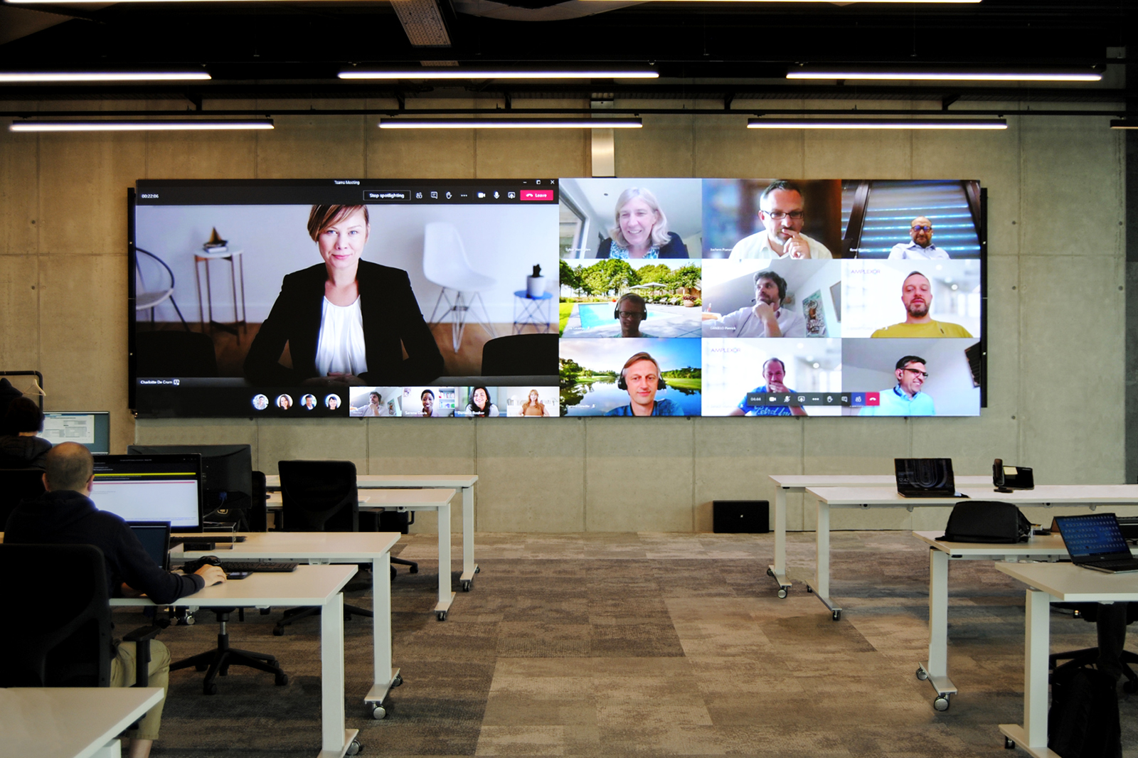 Touchwindow - Automation and interactive collaboration at Galdi Village, a place to fill