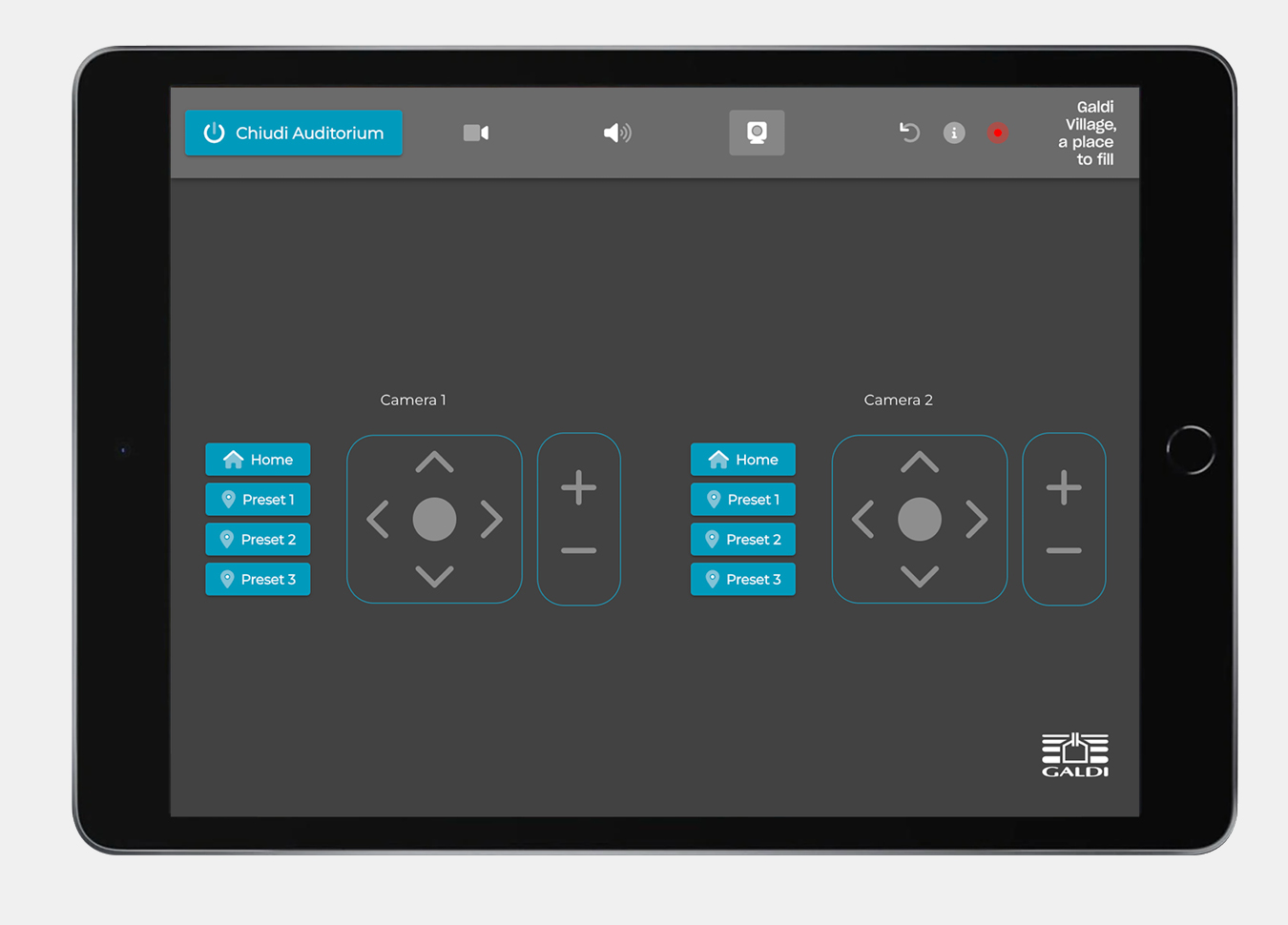 Touchwindow - Automation and interactive collaboration at Galdi Village, a place to fill