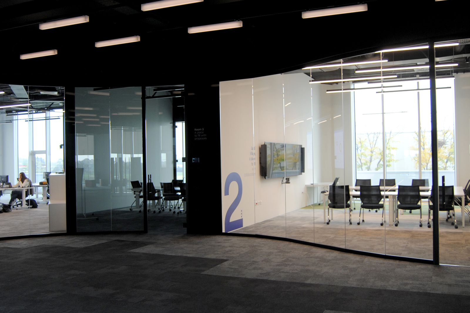 Touchwindow - Automation and interactive collaboration at Galdi Village, a place to fill