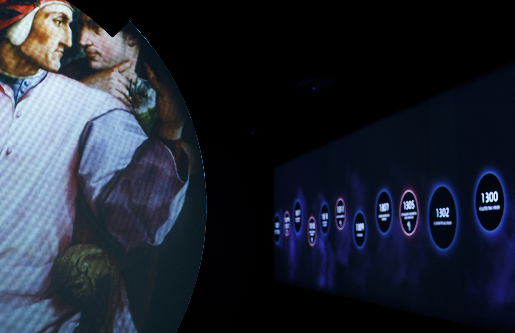 Touchwindow - Dante Museum: new immersive itineraries